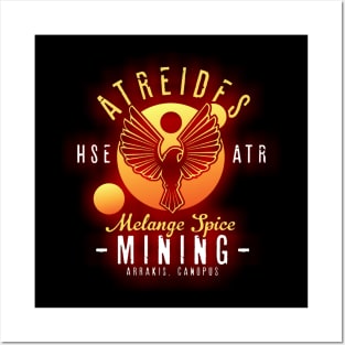 Dune Atreides Melange Spice Mining Posters and Art